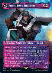 Prowl, Stoic Strategist // Prowl, Pursuit Vehicle (Shattered Glass) [Universes Beyond: Transformers] | Cards and Coasters CA