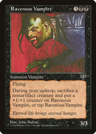 Ravenous Vampire [Mirage] | Cards and Coasters CA