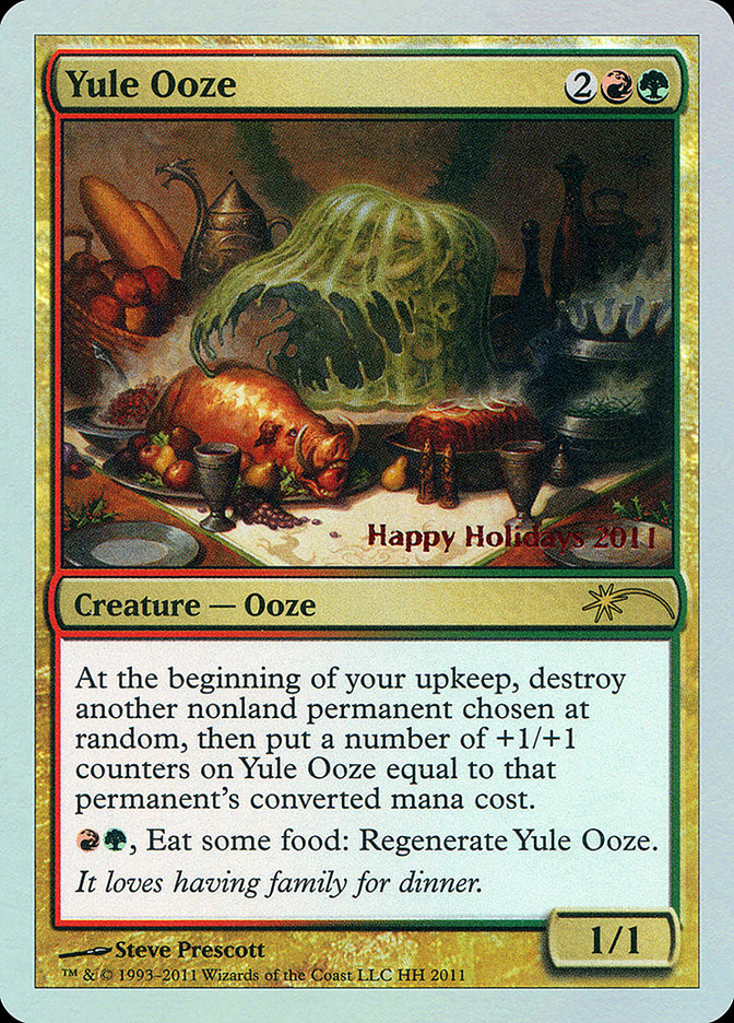 Yule Ooze [Happy Holidays] | Cards and Coasters CA