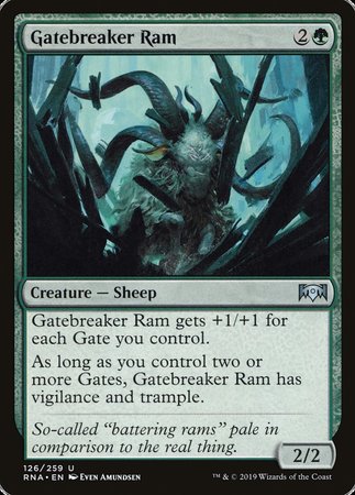 Gatebreaker Ram [Ravnica Allegiance] | Cards and Coasters CA