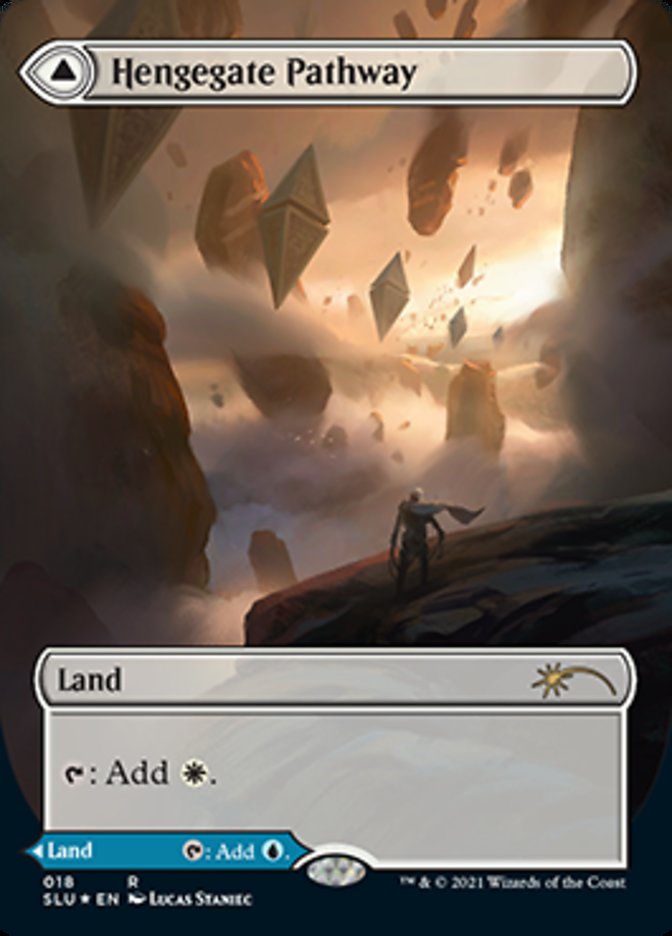 Hengegate Pathway // Mistgate Pathway (Borderless) [Secret Lair: Ultimate Edition 2] | Cards and Coasters CA