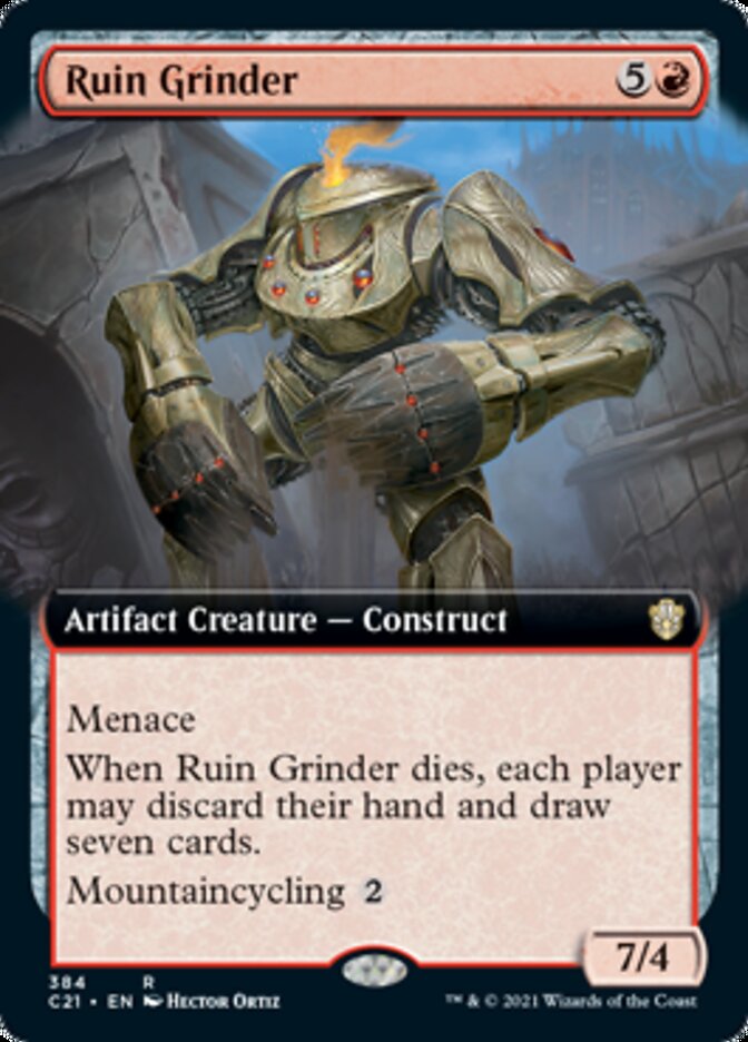 Ruin Grinder (Extended) [Commander 2021] | Cards and Coasters CA