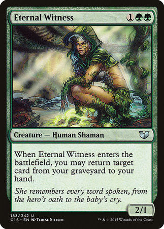 Eternal Witness [Commander 2015] | Cards and Coasters CA