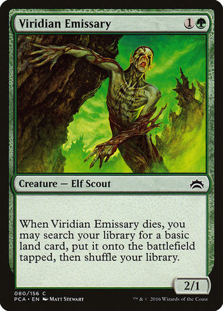 Viridian Emissary [Planechase Anthology] | Cards and Coasters CA