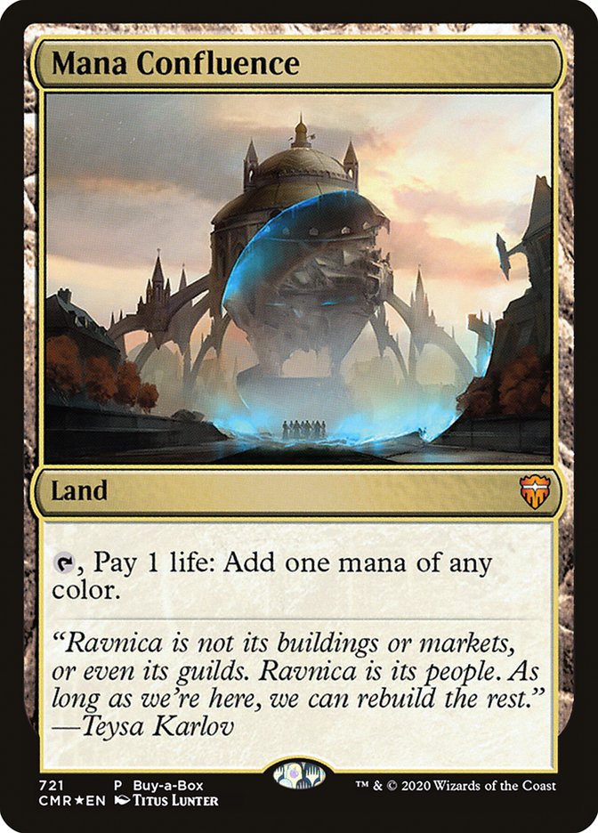 Mana Confluence (Buy-A-Box) [Commander Legends Promos] | Cards and Coasters CA
