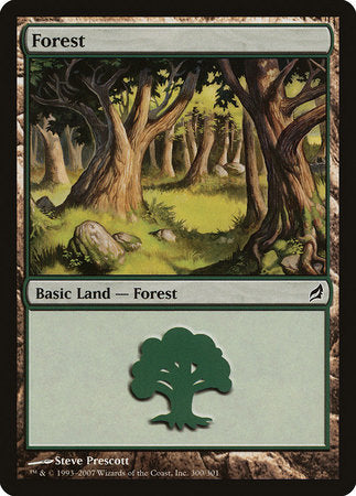 Forest (300) [Lorwyn] | Cards and Coasters CA