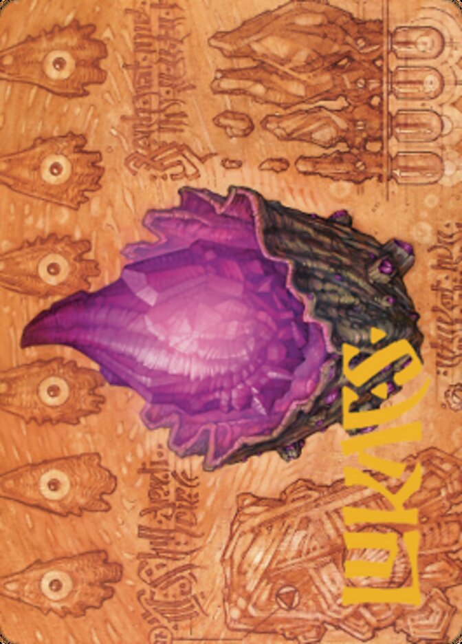 Thorn of Amethyst Art Card (Gold-Stamped Signature) [The Brothers' War Art Series] | Cards and Coasters CA