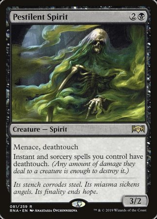 Pestilent Spirit [Ravnica Allegiance] | Cards and Coasters CA