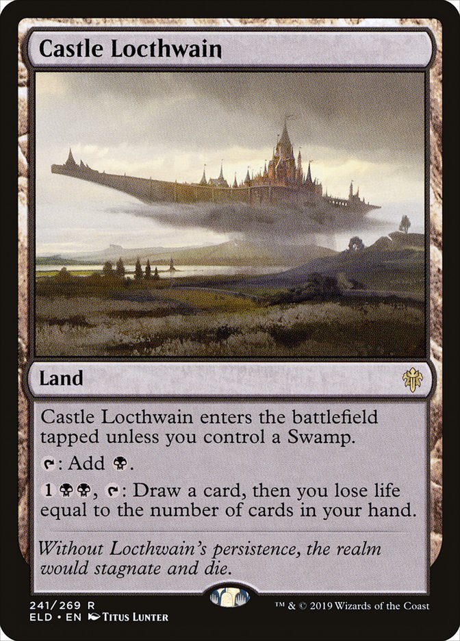 Castle Locthwain [Throne of Eldraine] | Cards and Coasters CA
