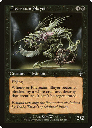 Phyrexian Slayer [Invasion] | Cards and Coasters CA