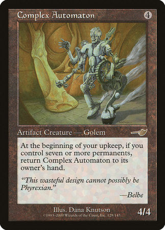 Complex Automaton [Nemesis] | Cards and Coasters CA