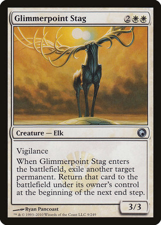 Glimmerpoint Stag [Scars of Mirrodin] | Cards and Coasters CA