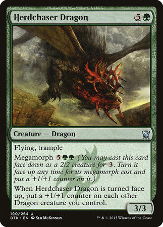 Herdchaser Dragon [Dragons of Tarkir] | Cards and Coasters CA