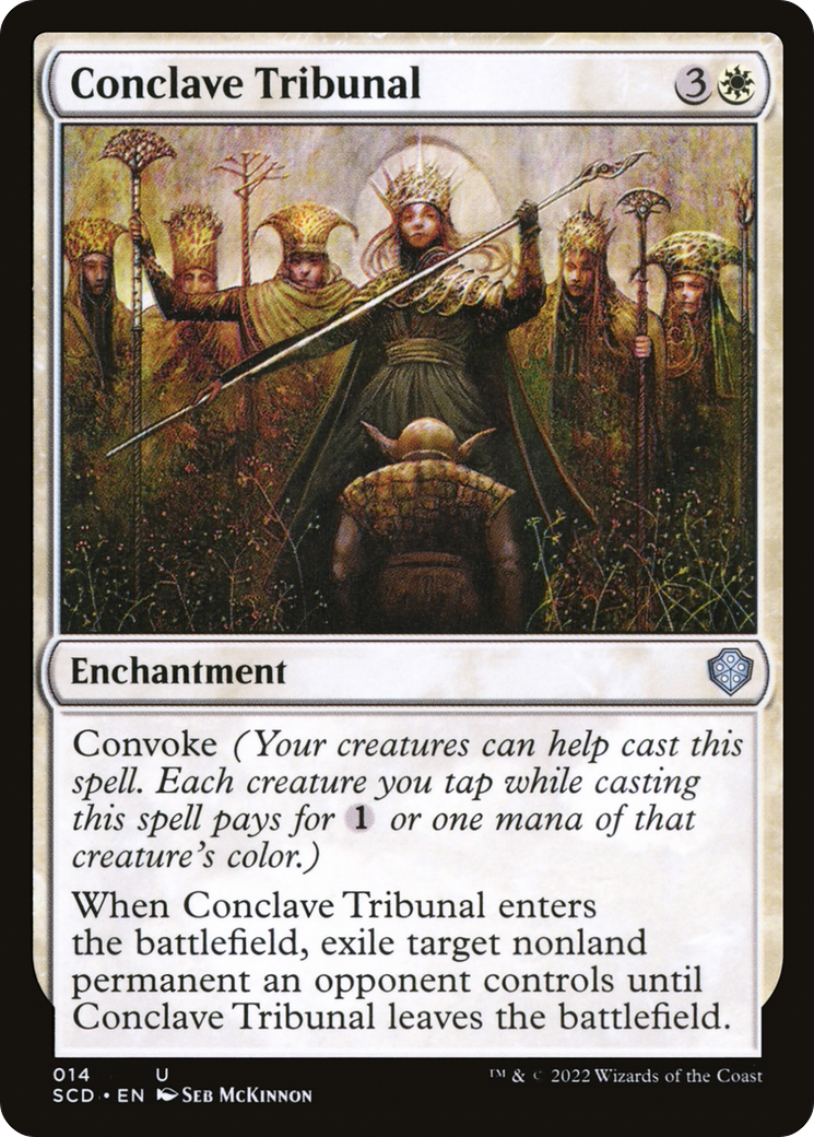 Conclave Tribunal [Starter Commander Decks] | Cards and Coasters CA