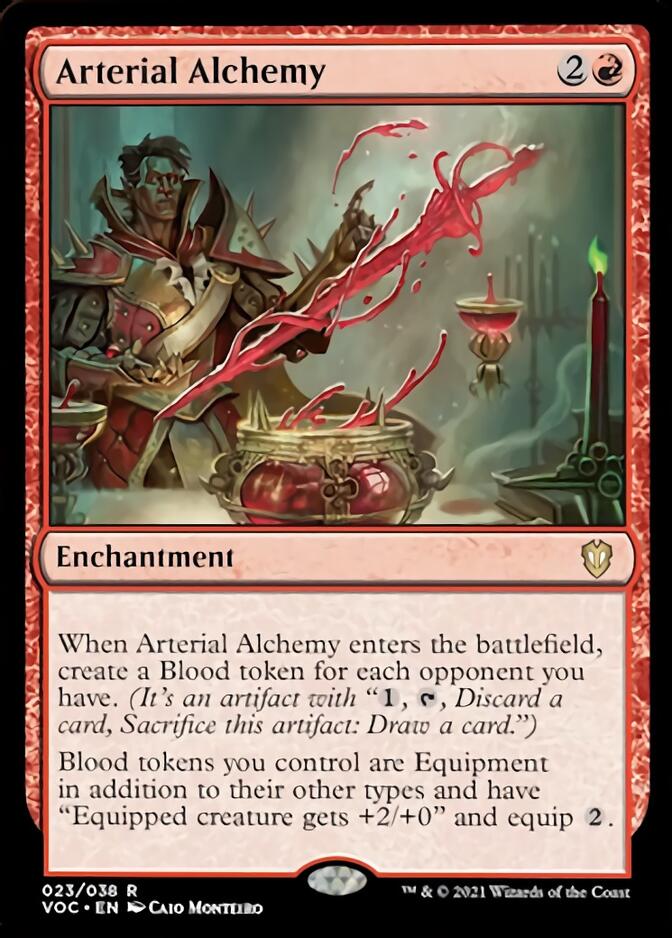 Arterial Alchemy [Innistrad: Crimson Vow Commander] | Cards and Coasters CA