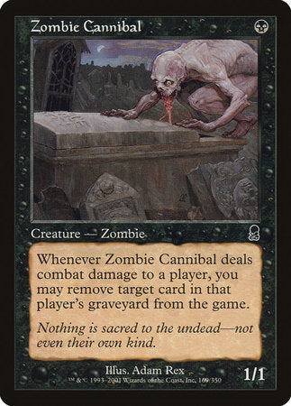 Zombie Cannibal [Odyssey] | Cards and Coasters CA