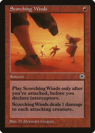 Scorching Winds [Portal] | Cards and Coasters CA