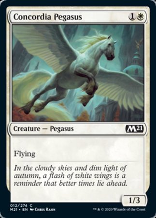 Concordia Pegasus [Core Set 2021] | Cards and Coasters CA