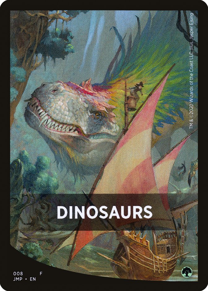 Dinosaurs Theme Card [Jumpstart Front Cards] | Cards and Coasters CA