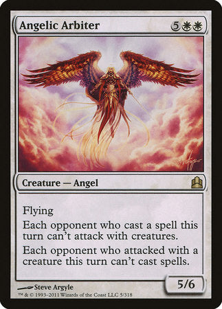 Angelic Arbiter [Commander 2011] | Cards and Coasters CA