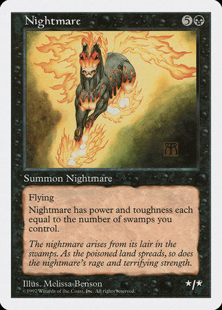 Nightmare [Fifth Edition] | Cards and Coasters CA