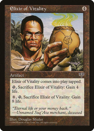 Elixir of Vitality [Mirage] | Cards and Coasters CA