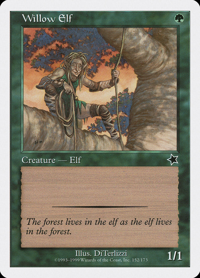 Willow Elf [Starter 1999] | Cards and Coasters CA