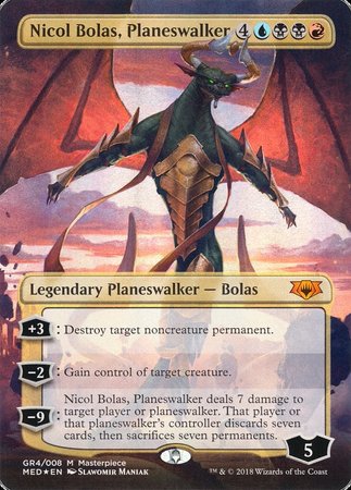 Nicol Bolas, Planeswalker [Mythic Edition] | Cards and Coasters CA