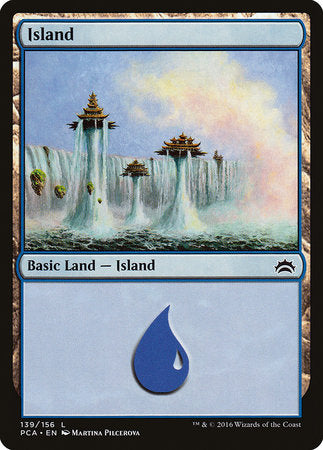 Island (139) [Planechase Anthology] | Cards and Coasters CA