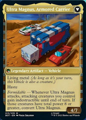 Ultra Magnus, Tactician // Ultra Magnus, Armored Carrier [Universes Beyond: Transformers] | Cards and Coasters CA