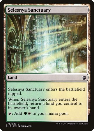 Selesnya Sanctuary [Commander Anthology] | Cards and Coasters CA