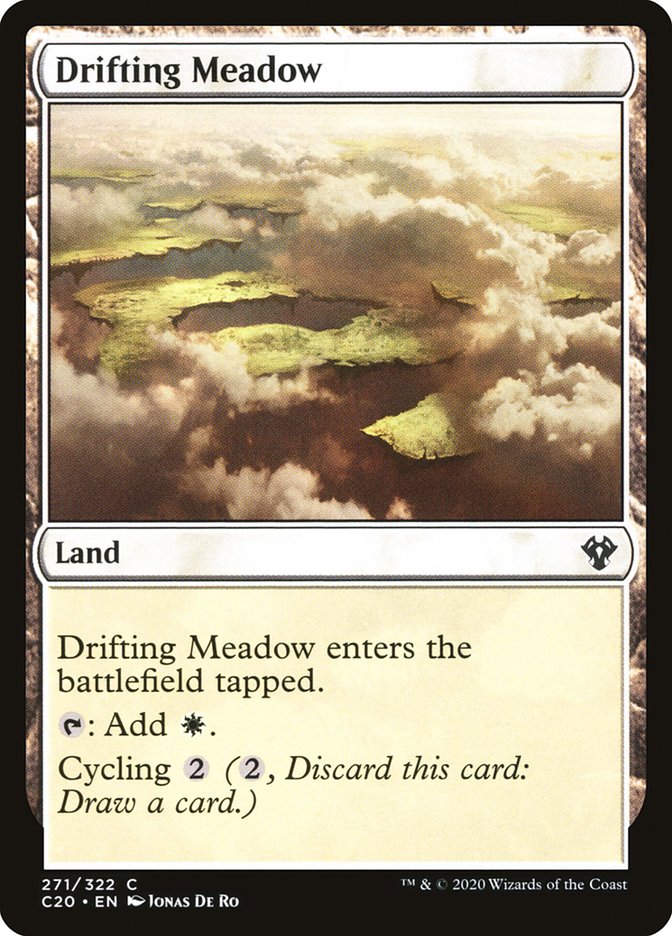 Drifting Meadow [Commander 2020] | Cards and Coasters CA