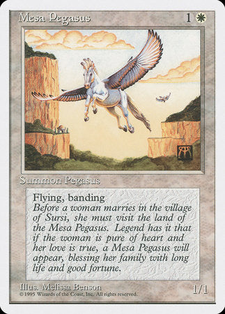 Mesa Pegasus [Fourth Edition] | Cards and Coasters CA