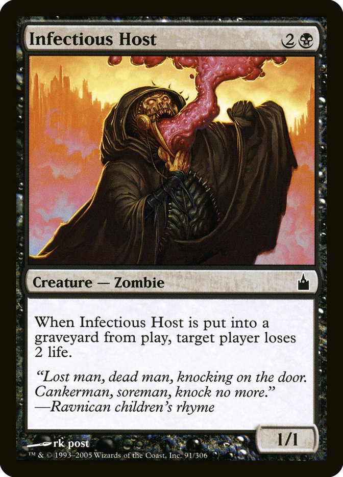 Infectious Host [Ravnica: City of Guilds] | Cards and Coasters CA