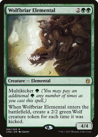Wolfbriar Elemental [Commander Anthology] | Cards and Coasters CA