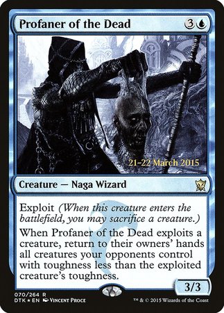 Profaner of the Dead [Dragons of Tarkir Promos] | Cards and Coasters CA