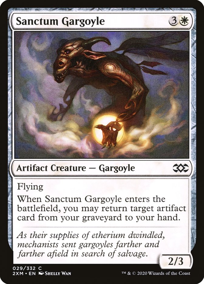 Sanctum Gargoyle [Double Masters] | Cards and Coasters CA
