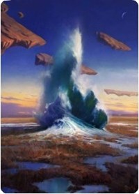 Flooded Strand Art Card [Zendikar Rising Art Series] | Cards and Coasters CA