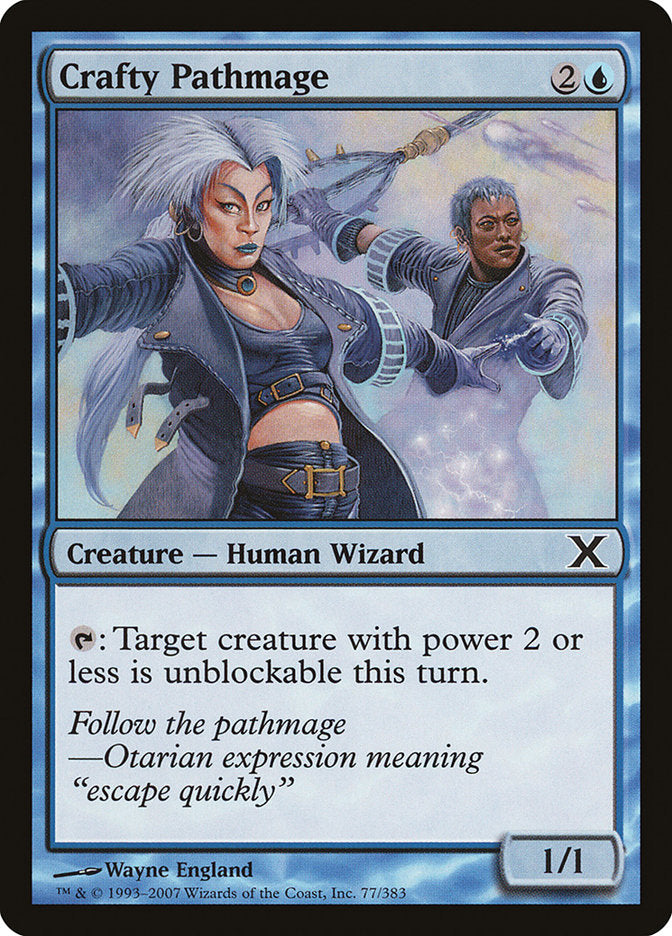 Crafty Pathmage [Tenth Edition] | Cards and Coasters CA