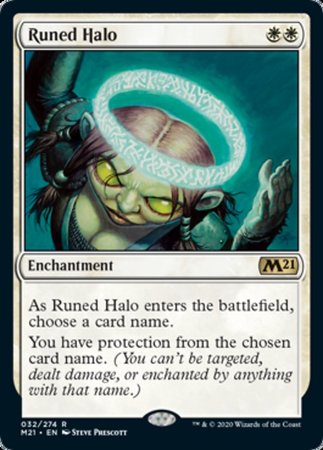 Runed Halo [Core Set 2021] | Cards and Coasters CA