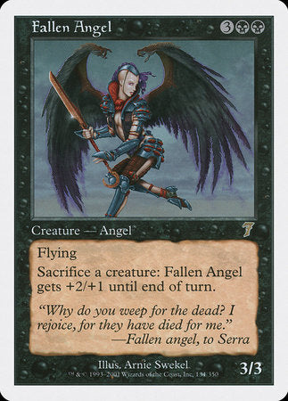 Fallen Angel [Seventh Edition] | Cards and Coasters CA