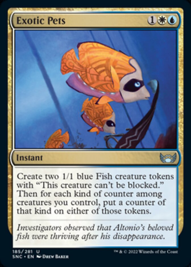Exotic Pets [Streets of New Capenna] | Cards and Coasters CA