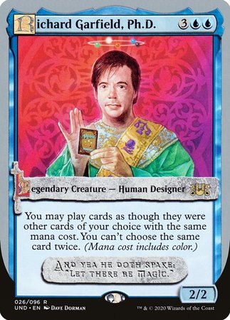 Richard Garfield, Ph.D. [Unsanctioned] | Cards and Coasters CA