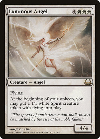 Luminous Angel [Duel Decks: Divine vs. Demonic] | Cards and Coasters CA
