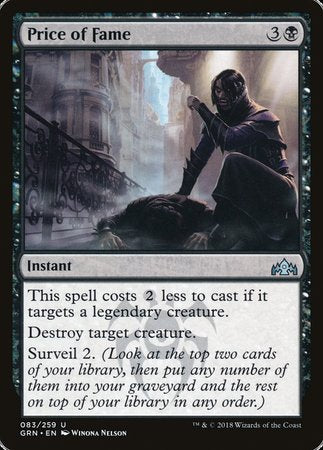 Price of Fame [Guilds of Ravnica] | Cards and Coasters CA