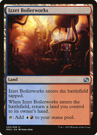 Izzet Boilerworks [Modern Masters 2015] | Cards and Coasters CA