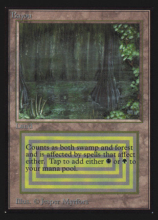 Bayou (CE) [Collectors’ Edition] | Cards and Coasters CA