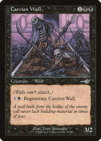 Carrion Wall [Nemesis] | Cards and Coasters CA