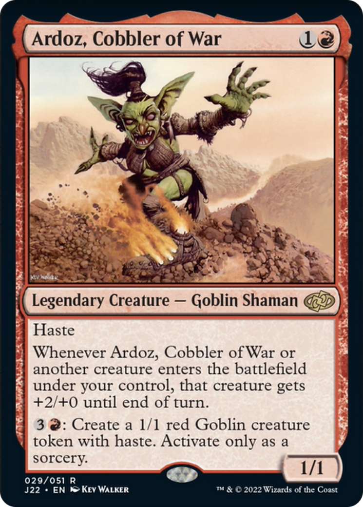 Ardoz, Cobbler of War [Jumpstart 2022] | Cards and Coasters CA