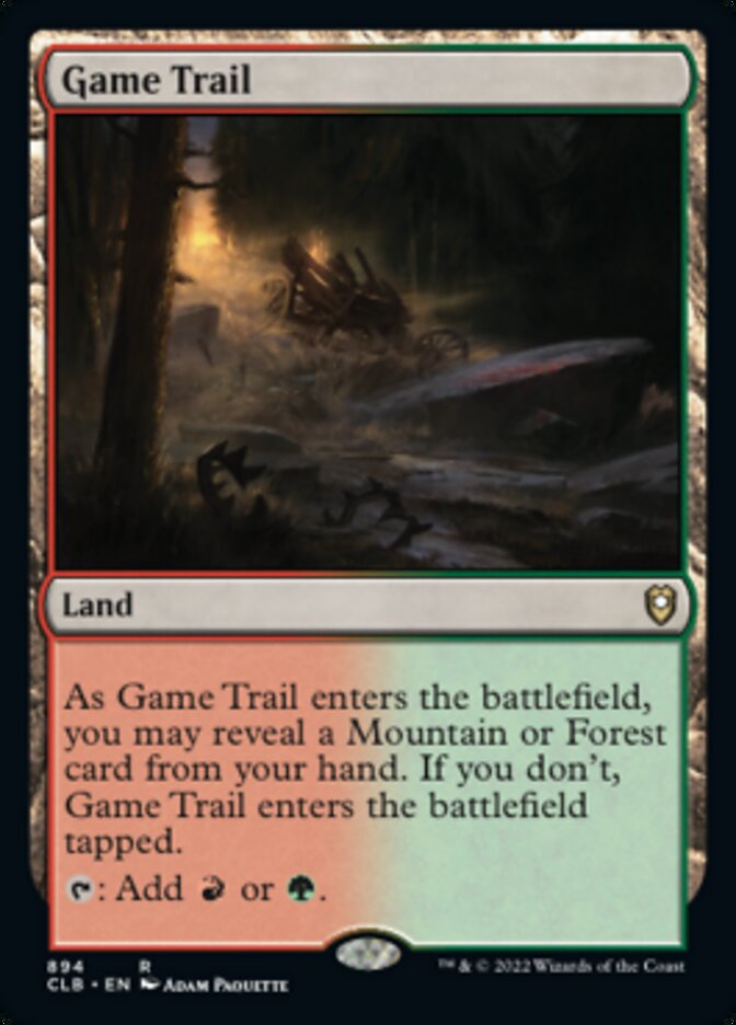 Game Trail [Commander Legends: Battle for Baldur's Gate] | Cards and Coasters CA